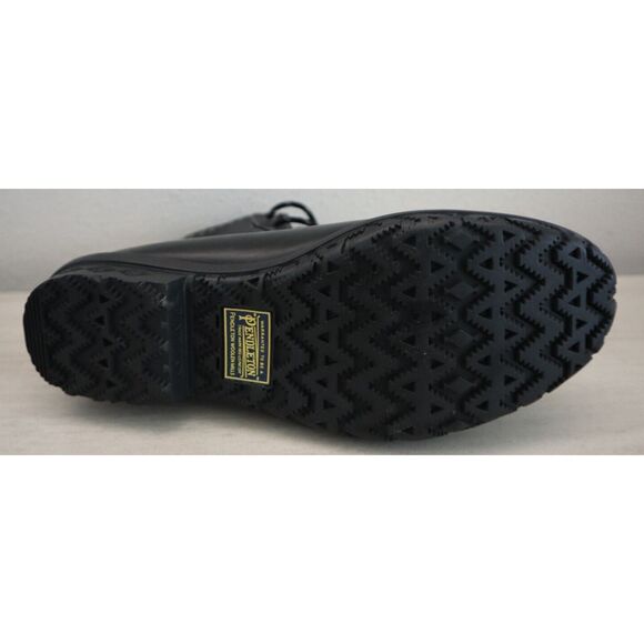 Pendleton Women's Sz 9 Black Leather Upper Short Duck Boots - Picture 8 of 10